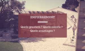 Empierrement : quels graviers coloris et avantages | TP Pajot Mourain